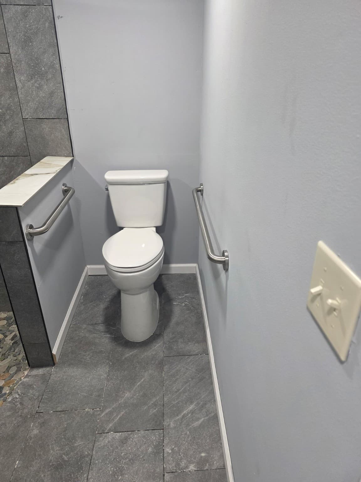 Bathroom finish work