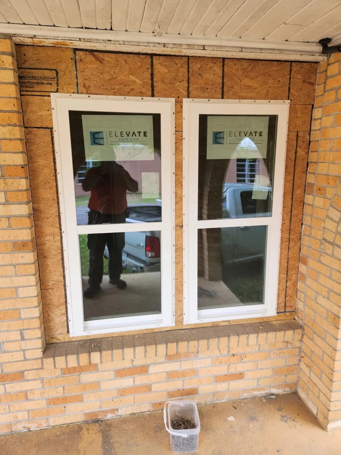 Replacement windows and exterior work